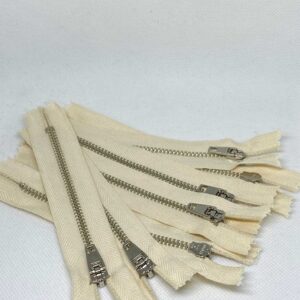 FECHO LAMPO ALPACA 4,5 MM - 100% ALGODÃO